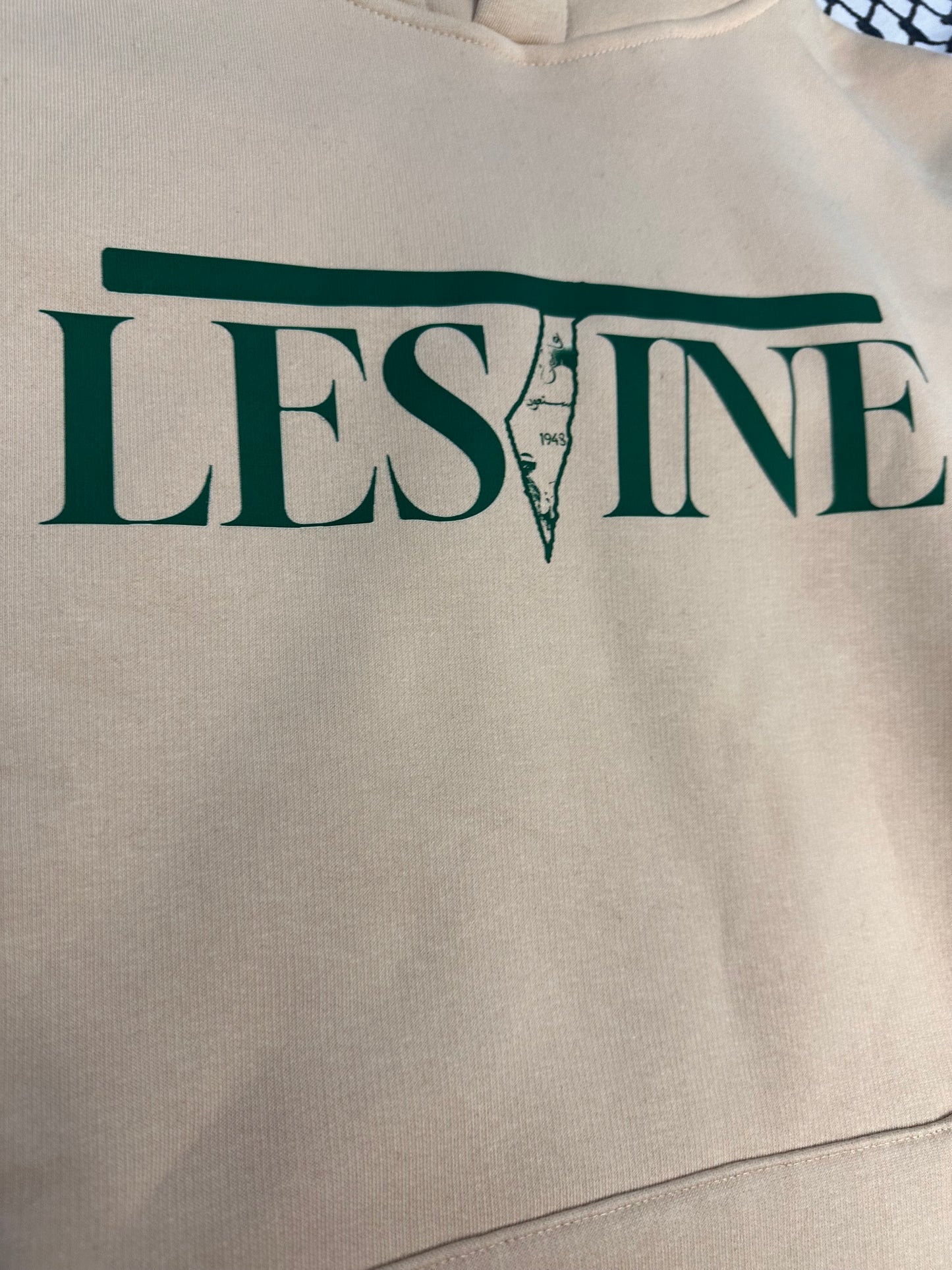 CREAMY BEIGE LESTINE HOODIE