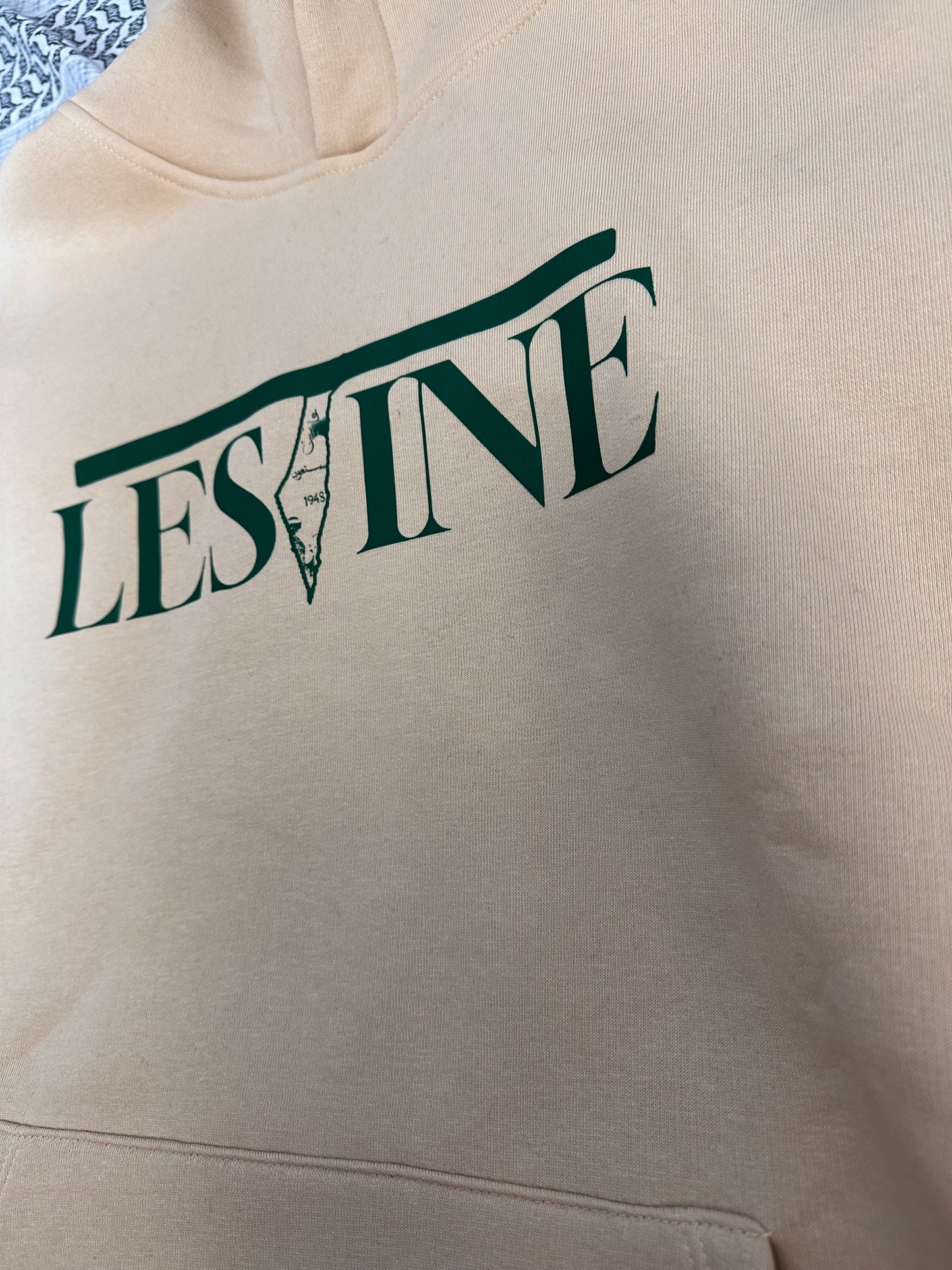 CREAMY BEIGE LESTINE HOODIE