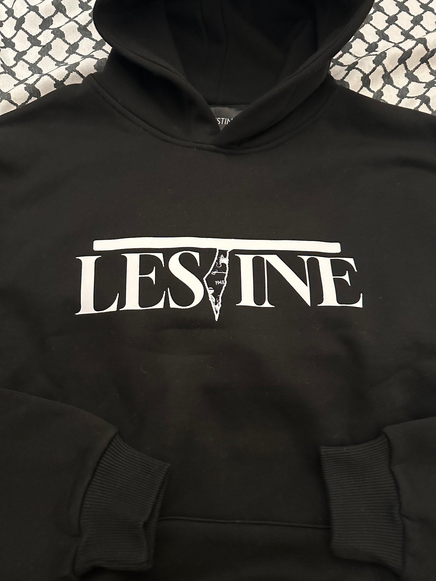 BLACK LESTINE HOODIE